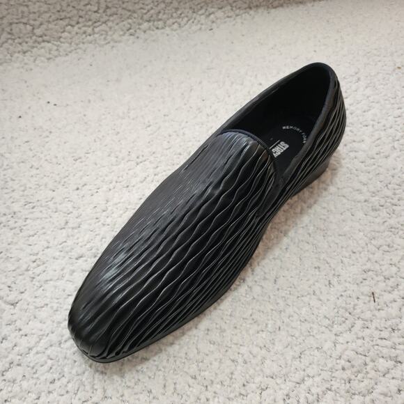 NEW Stacy Adams Men's Seismith Slip On Loafer  Black SIZE 10 - Picture 2 of 10